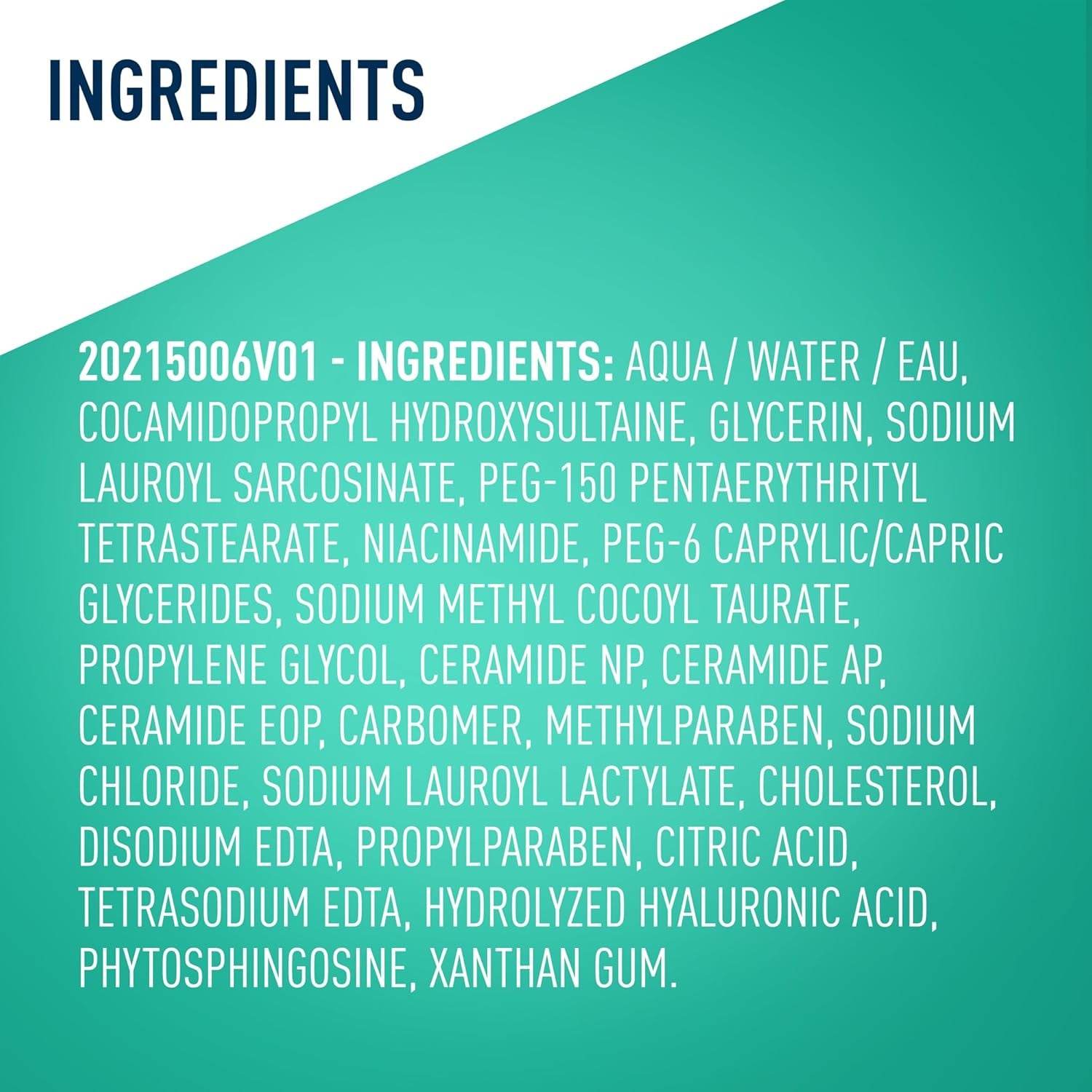 Foaming Facial Cleanser, Daily Face Wash for Oily Skin, Hyaluronic Acid + Ceramides + Niacinamide, Fragrance Free, Non-Drying Oil Control Face Wash, 16 Fluid Ounces